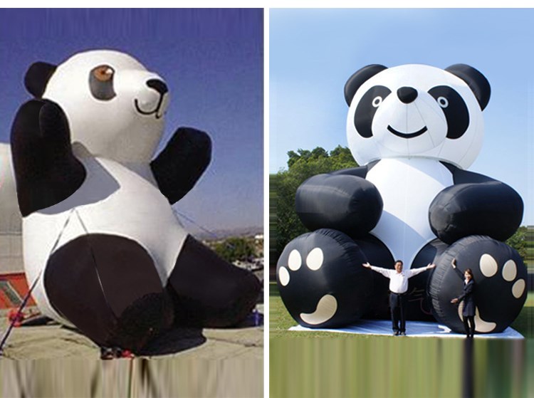 黔西充气熊猫展示